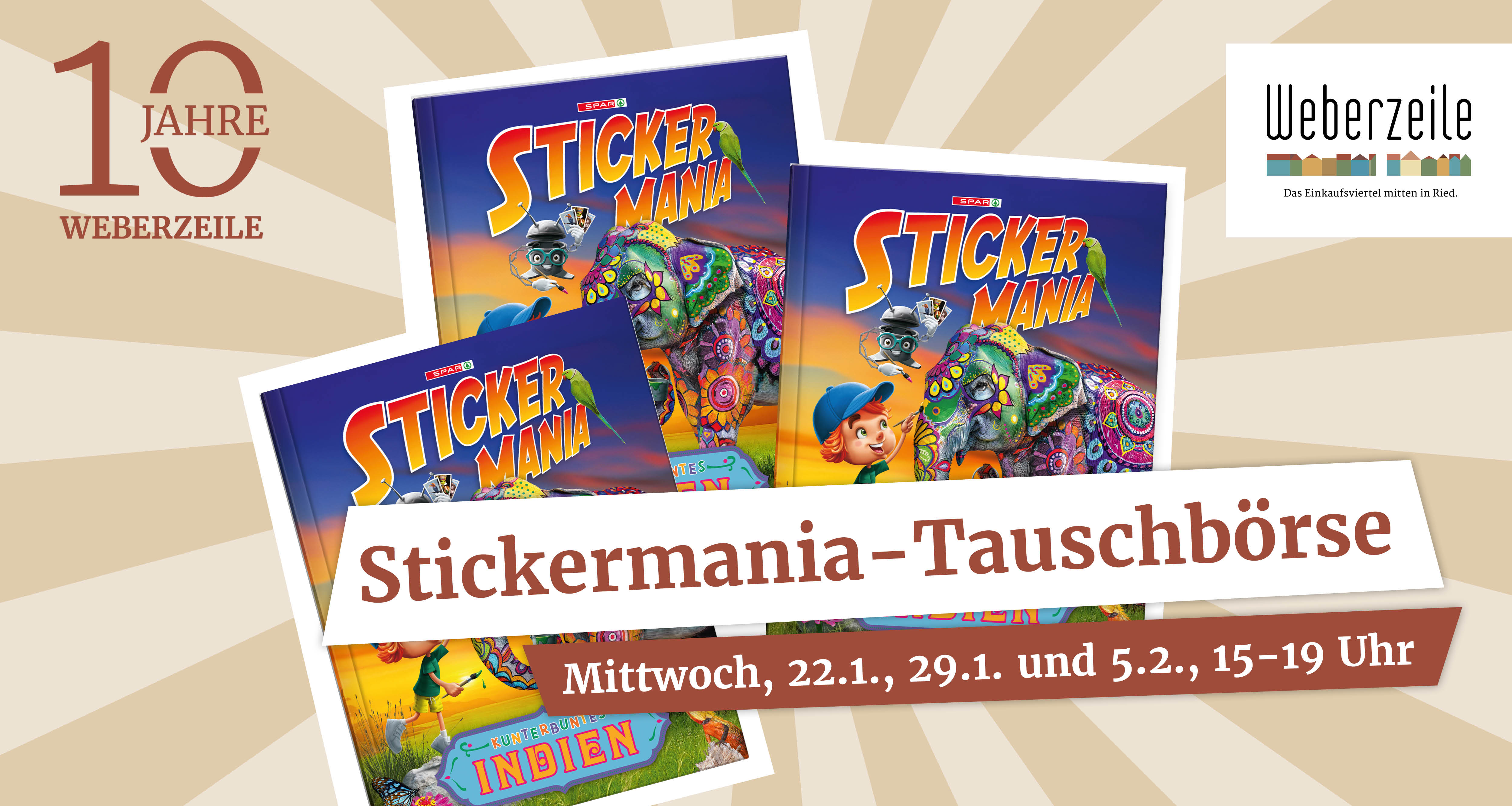 Stickermania Tauschbörse - WEBERZEILE