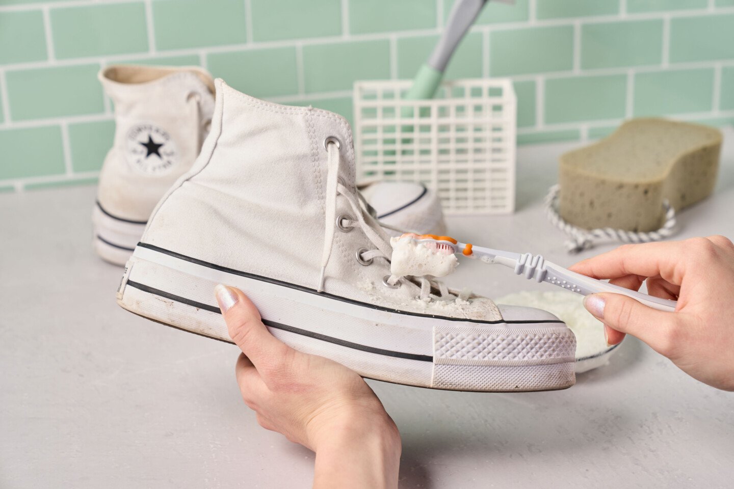 Weiße Stoffschuhe WeiÃƒÂŸe Sneaker In Waschmaschine Waschen Schuhe