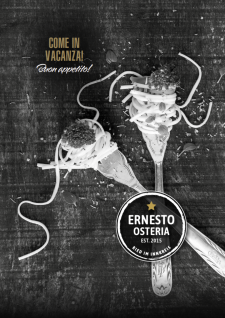 Ernesto-Speisekarte